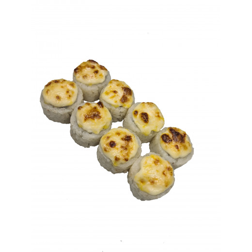 Запеченный ролл с кальмаром
